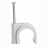Attache pontet - Legrand Fixfor - Pour C�ble rond - 12 mm - Gris - Legrand 031530