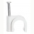 Attache pontet - Legrand Fixfor - Pour C�ble rond - 10 mm - Blanc