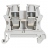 Bloc Viking 3 - 1 jonction - 1 entr�e / 1 sortie - 10 mm� - Gris - A vis