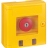 Coffret coup de point - Jaune - A cl� - A voyant - Legrand 038000