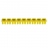 Rep�re pour fil de 0.5 � 1.5 mm� - Lettre E - Couleur Jaune - Legrand Cab 3