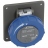 Prise tableau 16 Amp�res 2P+T IP55 bleu - Legrand Hypra 051146