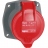 Prise tableau - 16 Amp�res - 3P+T - IP44 - Rouge TD ML - Legrand Hypra 052180