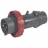 Fiche droite - M�le - 32 Amp�res - 3P+T - IP44 - Rouge - Legrand Hypra 52944