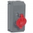 Prise saillie inclin�e 63 Amp�res 3P+T IP44 rouge - Legrand hypra 53723