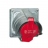 Prisinter fixe 63 Amp�res 3P+T IP44 rouge - Legrand Hypra 53800