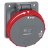 Prise tableau 63 Amp�res 3P+N+T IP55 rouge - Legrand Hypra 59428