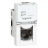 Prise RJ 45 cat. 6 UTP blanche 1M Legrand Mosaic