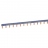 Peigne de cablage phase ou neutre 57 modules Legrand HX�