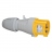 Fiche droite m�le - 16 Amp�res - 3P+T - IP44 - 110V - Legrand 555122