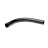 Coude pour tube IRL 3343 - Diam�tre 32 mm - Noir - Schneider electric IMT49022