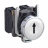Bouton Poussoir - Marquage Fl�che - Affleurant - 1 NO - Blanc - Complet - Schneider XB4BA3311