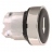 t�te bouton poussoir - affleurant - D=22 - noir - Schneider electric ZB4BA335