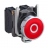 Bouton Poussoir - Marquage 0 - Affleurant - 1 NF - Rouge - Complet - Schneider XB4BA4322