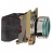 Bouton Poussoir Lumineux - Affleurant - 1NO + 1NF - Vert - BA9s - Schneider XB4BW3365