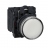 Bouton Poussoir Lumineux - Affleurant - 1NO + 1NF - Blanc - 24V - Schneider XB5AW31B5