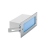 Applique murale encastr�e - Aric Dino - A led - 1.5W - Bleu - Inox - Aric 0515