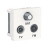Prise t�l�vision - TV + FM + SAT - 2 Modules - Blanc - Schneider electric NU345018