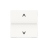 Commande volet roulant - Double poussoir - 6A - 2 modules - Blanc - Schneider electric NU320718