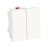 Va et vient - Double - 2 Modules - 10A - Borne auto - Blanc - Schneider electric NU321318F