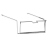 Etrier de maintien m�tallique - Pour Embase de relais RXM - Schneider electric RXZ400