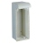 Bo�tier mural - Pratika - Pour 1 prise verrouillable avec pr�d�fon�age - Schneider Electric 83920