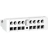 Bloc contact auxiliaire Tesys - Pour GV2 / GV3 - 1F/O - 2.5A - BR - Schneider electric GVAE113