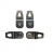 Jeu de 4 pattes de fixation murale inox 316L - Spacial - Schneider electric NSYPFC2X