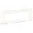 Plaque de finition - Blanc - 8 Modules - Schneider Unica Pro NU411818