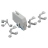 Contact signalisation fusion - Fusibles 22 x 58 - 1OF - 3P - 50A - Tesys gs - Schneider electric GS1AF1