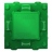 Support de fixation - 2 modules - Avec protection de chantier - Plastique - Schneider Unica NU7002PC