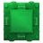 Support de fixation - 2 modules - Avec protection de chantier - Plastique - Schneider Unica NU7002PC