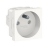 Prise de courant - 2P+T - Bornes � vis - Blanc - Schneider electric NU303918