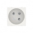 Prise de courant - 2P+T - 45D - Bornes auto - Blanc - Schneider electric NU304918