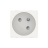Prise de courant - 2P+T - 45D - Bornes auto - Blanc - Schneider electric NU304918