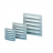 Grille sortie m�tallique - ClimaSys CA - D�coupe 130 x 110 mm - Schneider electric NSYCAG130X110LM