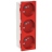 Prise de courant - 3 x 2P+T - 45D - Bornes auto - Rouge - Schneider electric NU307903