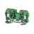 Bloc de jonction - A ressort - 16 mm� - Vert / jaune - Weidmuller 1745250000