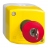 Bo�te � bouton - Harmony XALK - Coup de poing - 1F+2O - Cl� 455 - Schneider electric XALK188G