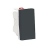 Bouton poussoir - 1 Module - NO - 10A - Bornes auto - Anthracite - Schneider Unica NU310654