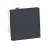 Bouton poussoir - 2 Modules - NO - 10A - Bornes auto - Anthracite - Schneider Unica NU320654