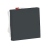 Bouton poussoir - 2 Modules - NO - 10A - Bornes auto - Anthracite - Schneider Unica NU320654
