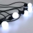 Guirlande � LED - Longueur 10 m�tres - Raccordables - 230V - Blanc - Festilight 50352-1-B0