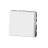 Bouton poussoir - 2 modules - 6A - Blanc antimicrobien - Legrand Mosaic 078715L