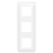 Enjoliveur - 3 x 2 Modules - Vertical - Blanc - Legrand Mosaic 078823L