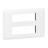 Enjoliveur - 2 x 6 Modules - Blanc - Legrand Mosaic 078836L