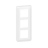 Enjoliveur - 3 x 2 Modules - Blanc - Vertical - Entraxe 57 mm - Legrand Mosaic 078856L