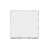 Bouton poussoir - 2 modules - 6A - Blanc - Legrand Mosaic 077040L