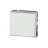 Bouton poussoir - 2 modules - 6A - Blanc antimicrobien - Porte �tiquettes - Legrand Mosaic 078715L