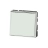 Bouton poussoir - 2 modules - 6A - Blanc antimicrobien - Porte �tiquettes - Legrand Mosaic 078715L